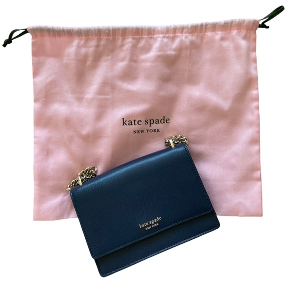 KATE SPADE NEW YORK Navy Crossbody Evening Bag - Picture 2 of 6